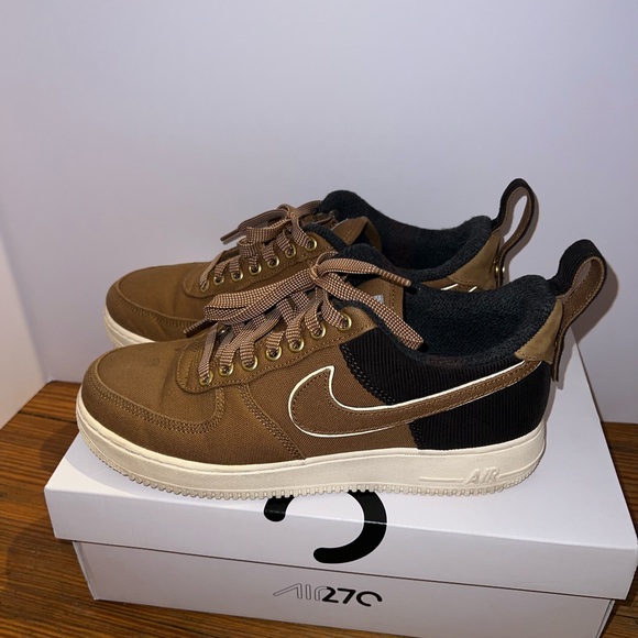 Nike Other - Nike Air Force 1 Low Carhartt WIP Ale Brown 9.5M 2018 Rare